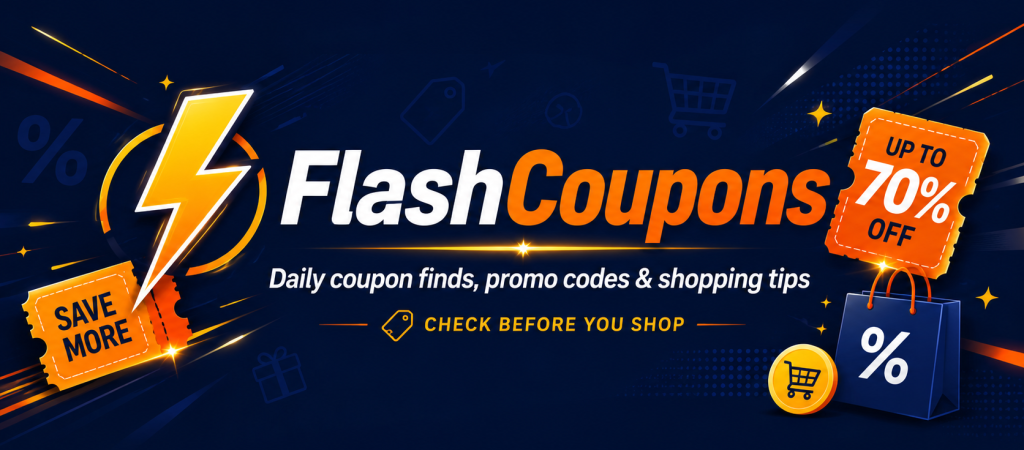 FlashCoupons: Fresh Coupons and Deals Every Day, Built on Yazing